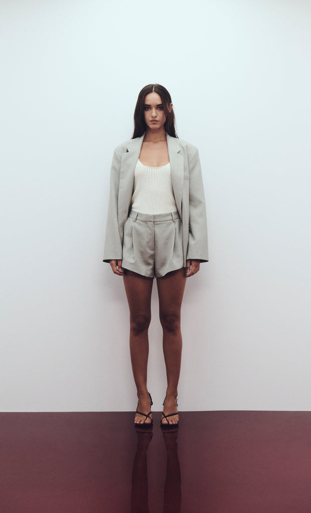 Renzo Short in Pale Grey by Bec + Bridge