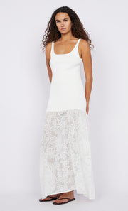 Rissa Scoop Neck Dress in Ivory by Bec + Bridge