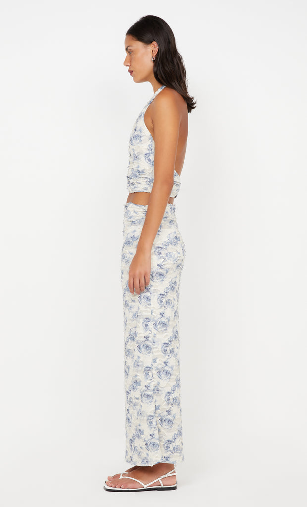 RIva Halter Top in Porcelain Floral by Bec + Bridge