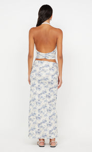 RIva Halter Top in Porcelain Floral by Bec + Bridge