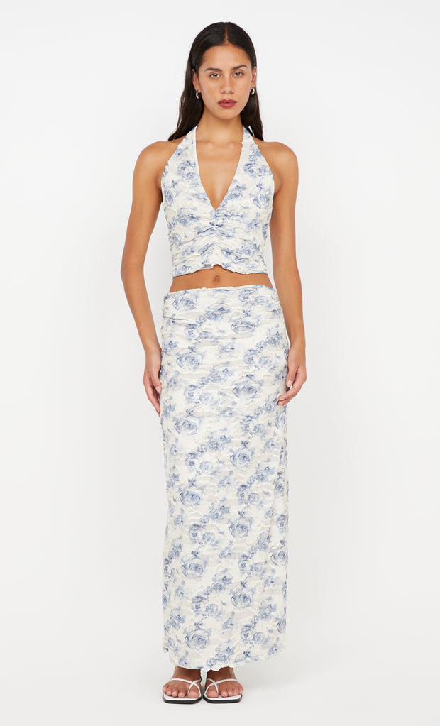 RIVA MAXI SKIRT - PORCELAIN ROSE