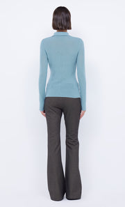 Rodeo Keyhole Cardigan in Aqua by Bec + Bridge