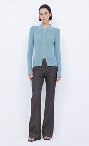 Rodeo Keyhole Cardigan in Aqua by Bec + Bridge