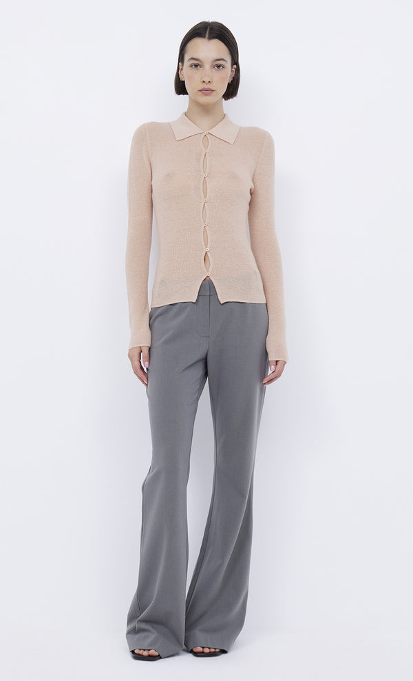 Peach Rodeo Keyhole Cardigan by Bec + Bridge