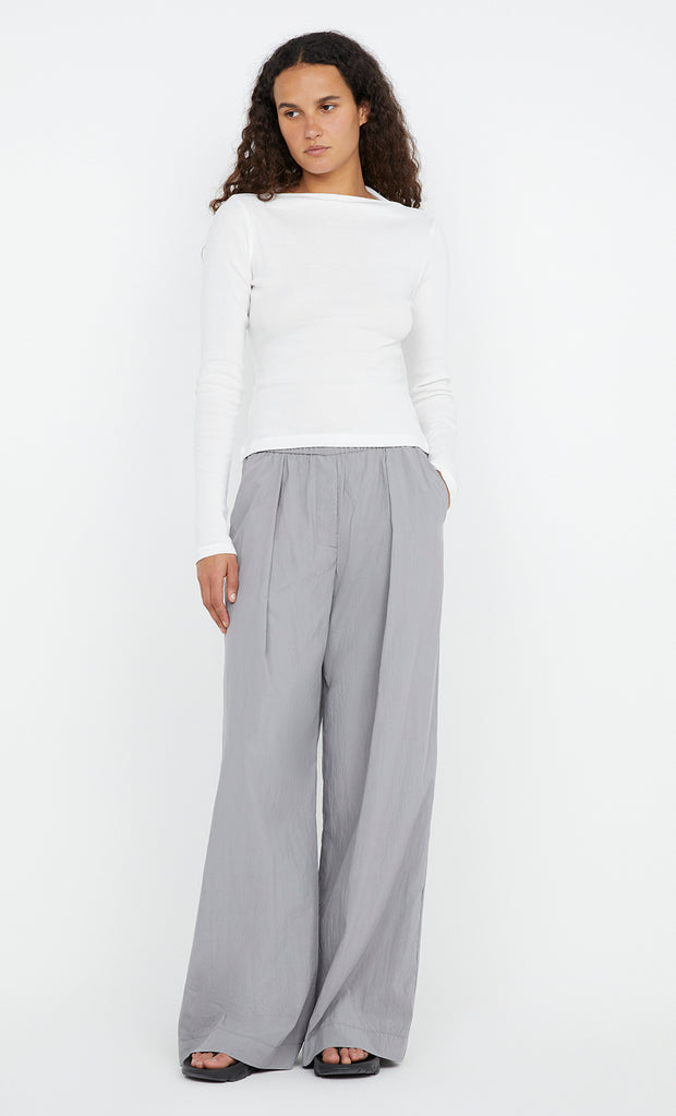 Sade Pant in Light Grey by Bec + Bridge