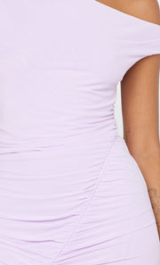 Alessandra asym dress lilac best sale