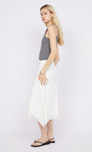 Seraphina Midi Skirt in White by Bec + Bridge