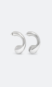 SIENNA ORB EARRING - SILVER