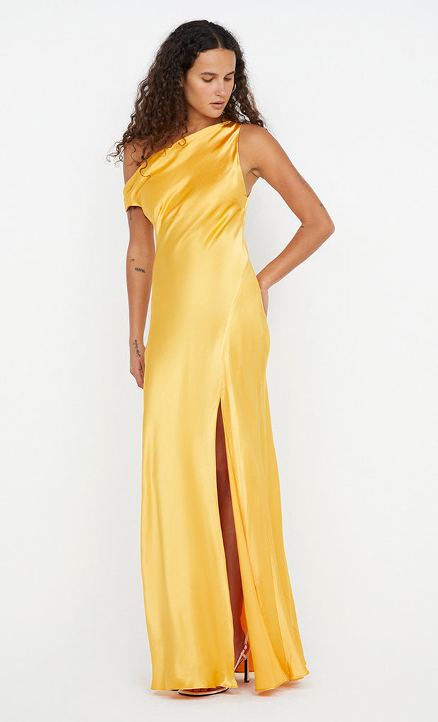 Sol Asym Dress in Mango by Bec +Bridge