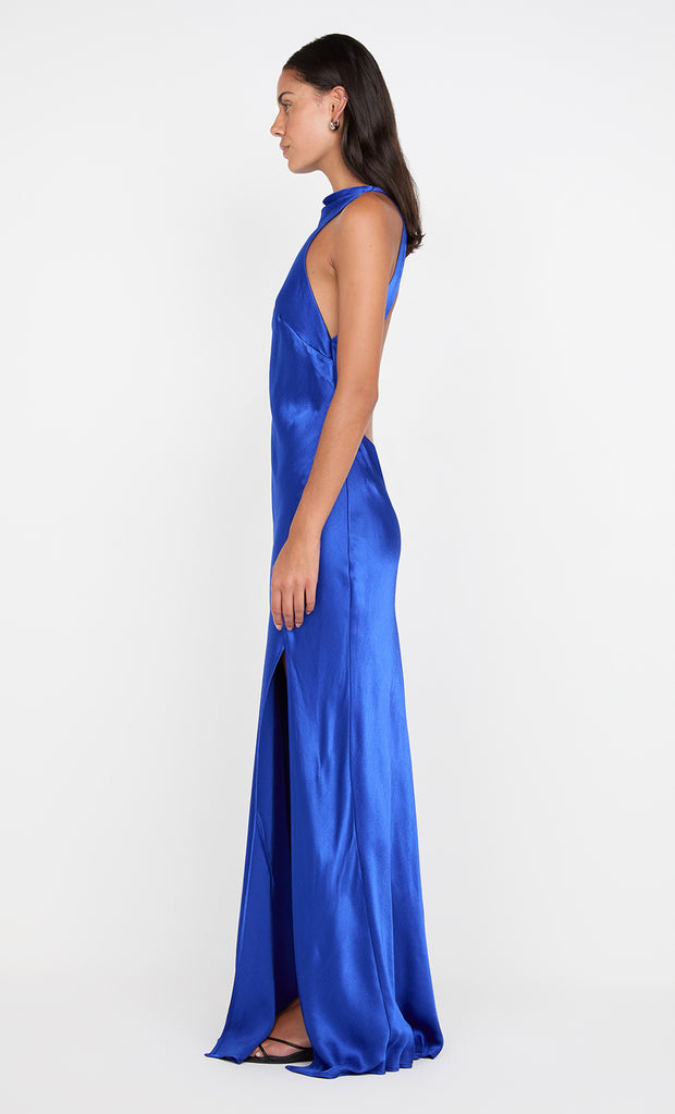 SOL MAXI DRESS - MEDITERRANEAN BLUE