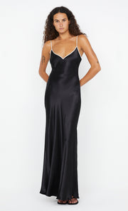 Sol Tie Maxi Dress in Black by Bec + Bridge