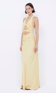 Solare Halter Dress in Citrus by Bec + Bridge