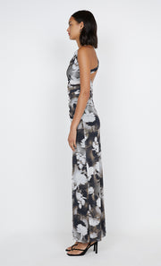 Solene Asyn Dress in Dark Blurred Floral by Bec + Bridge