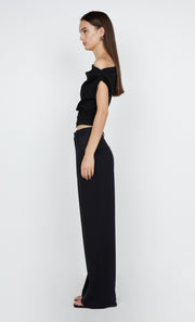 Soraya Boatneck Top in Black by Bec + Bridge