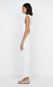 Steffi Gather Dress in White by Bec + Bridge