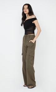 Teri Pocket Pant in olive by Bec + Bridge