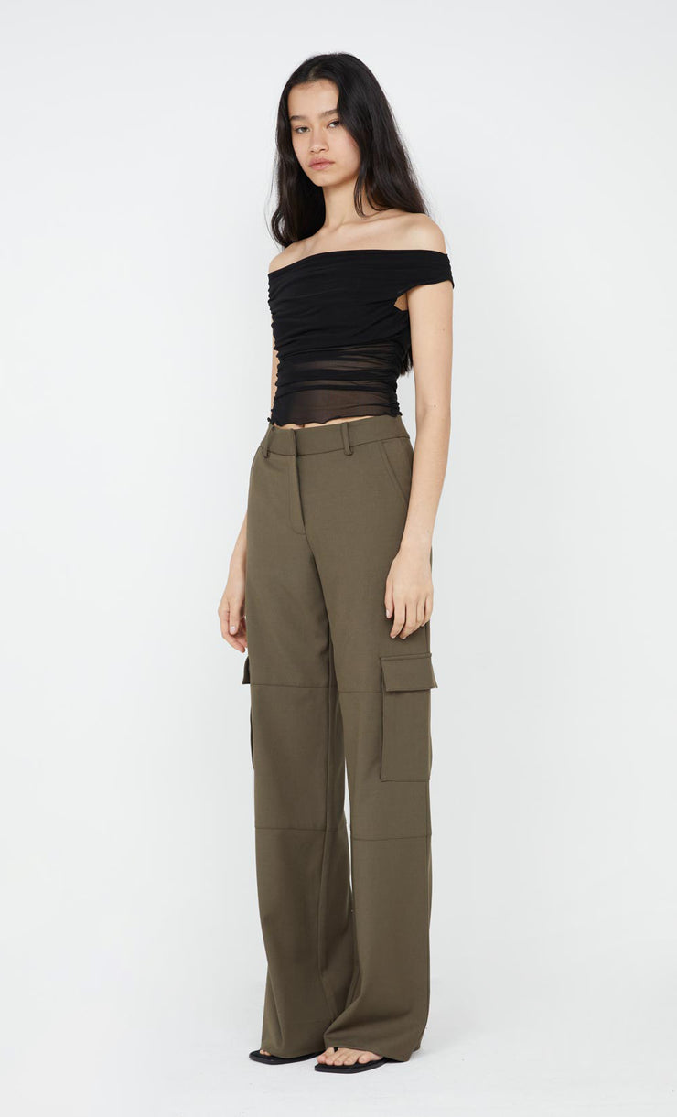 Teri Pocket Pant in olive by Bec + Bridge