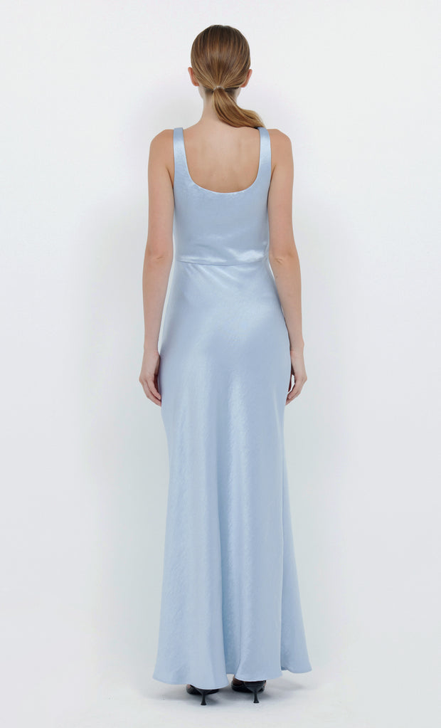 The Dreamer Square Neck Dress Bridesmaids in Dusty Blue by Bec + Bridge'