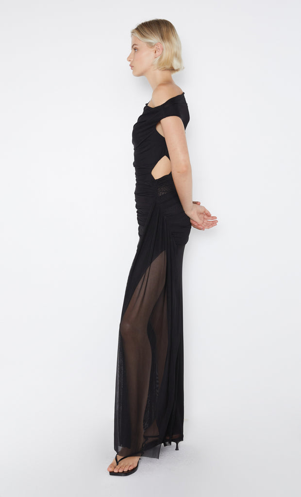 Victoria Asym Dress in Black by Bec + Bridge