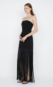 Wilder Fringe Dress in black by Bec + Bridge