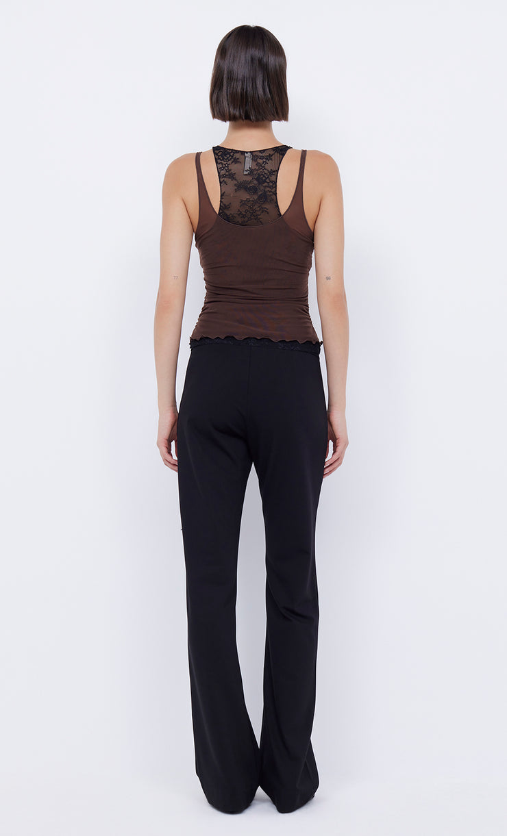 Wilder Pant in Black with cutout by Bec + Bridge