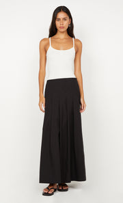 YANA MAXI SKIRT  - BLACK