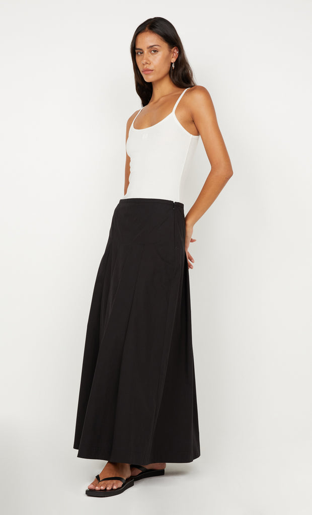 YANA MAXI SKIRT  - BLACK