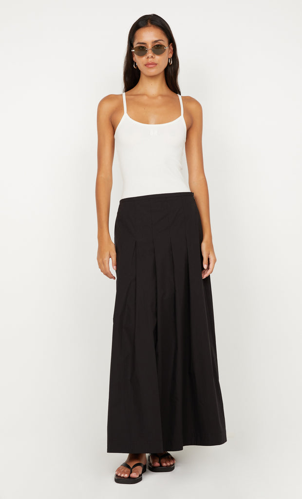 YANA MAXI SKIRT  - BLACK