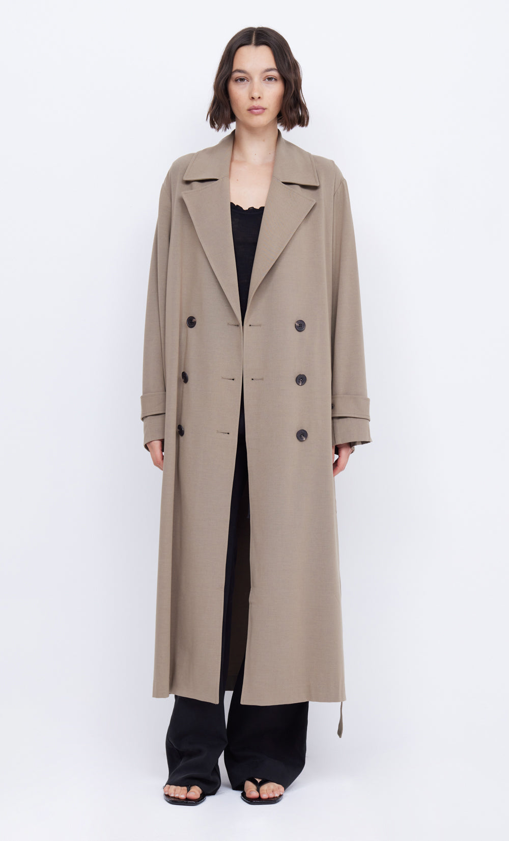 YVONNE TRENCH COAT TAUPE BEC BRIDGE AU