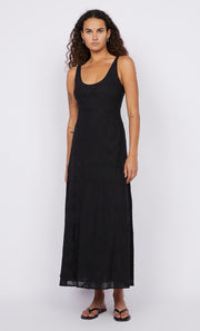 Zalea Scoop Neck Dress in Black by Bec + Bridge