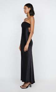 Zari Strapless Dress in Black by Bec + Bridge