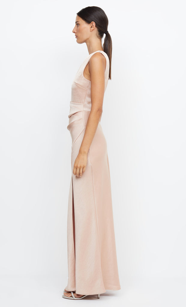 Dreamer Asym One Shoulder Rose Gold Bridemaid Dress by Bec + Bridge