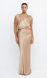 MOON DANCE MAXI DRESS - GOLDEN