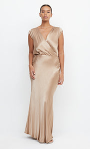 MOON DANCE MAXI DRESS - GOLDEN