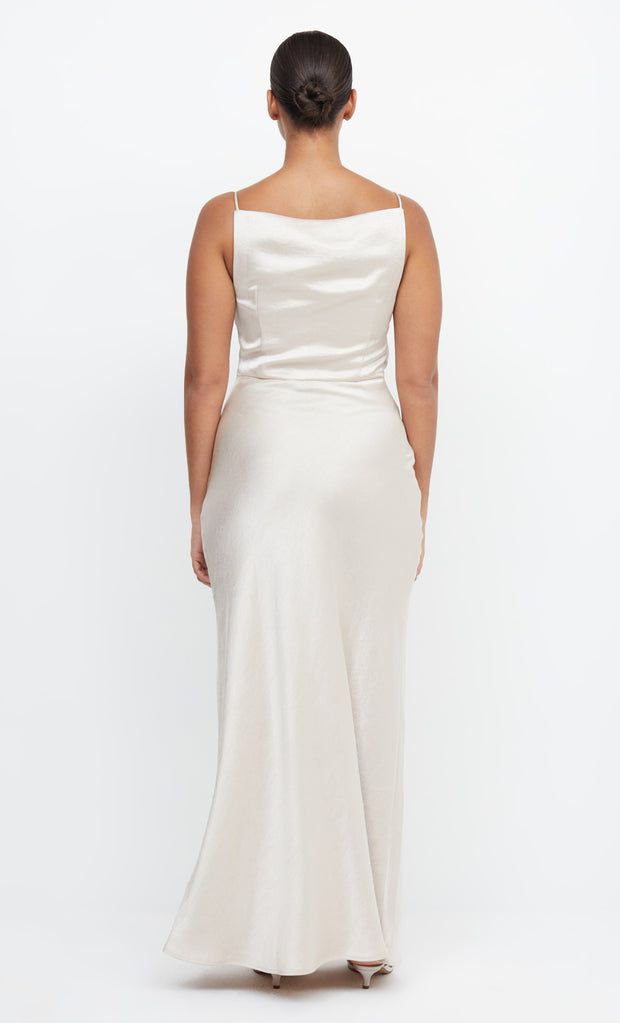 The Dreamer Maxi Bridesmaid Dress in Sand by Bec + Bridge