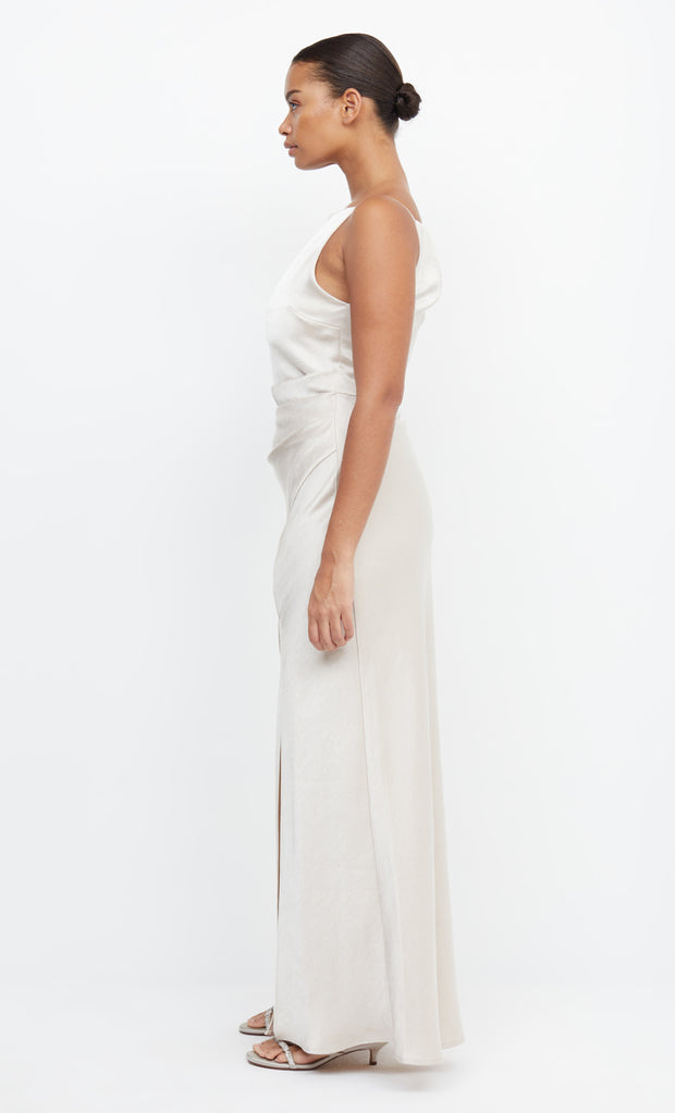 The Dreamer Maxi Bridesmaid Dress in Sand by Bec + Bridge